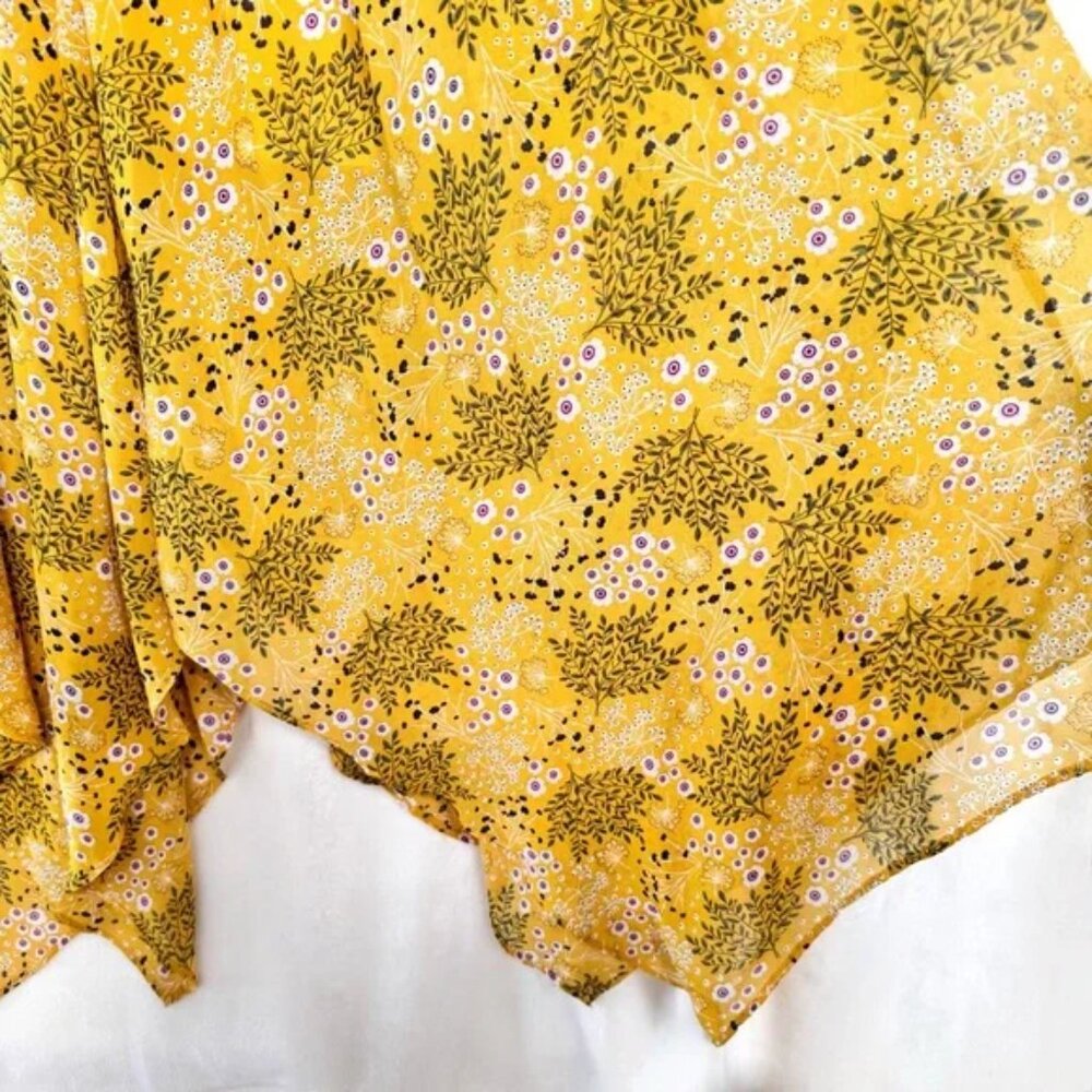 Emma & Michele Yellow Floral Maxi Dress - Picture 6 of 8